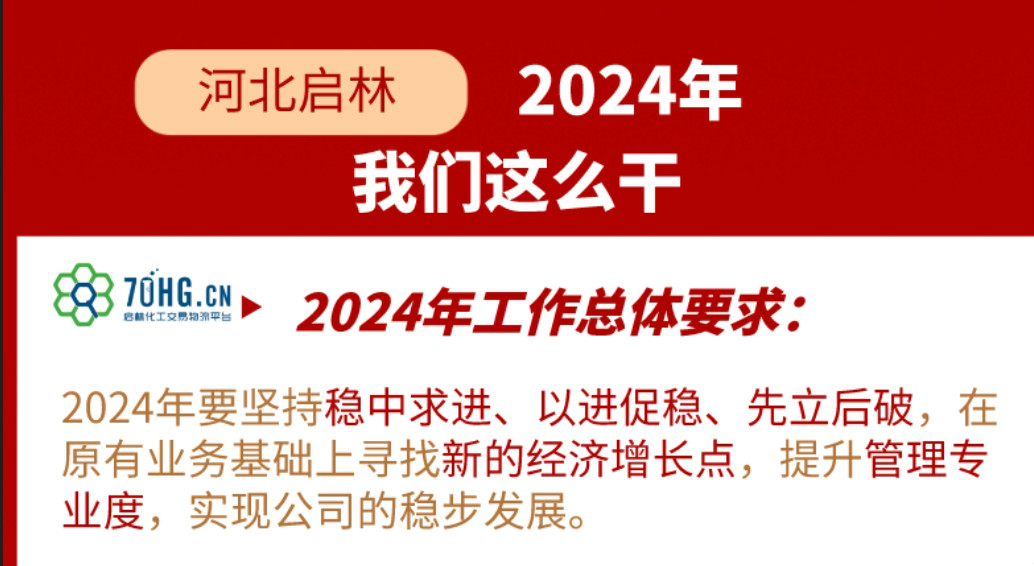 【图解】2024年这么干！河北启林2024年重点工作内容发布