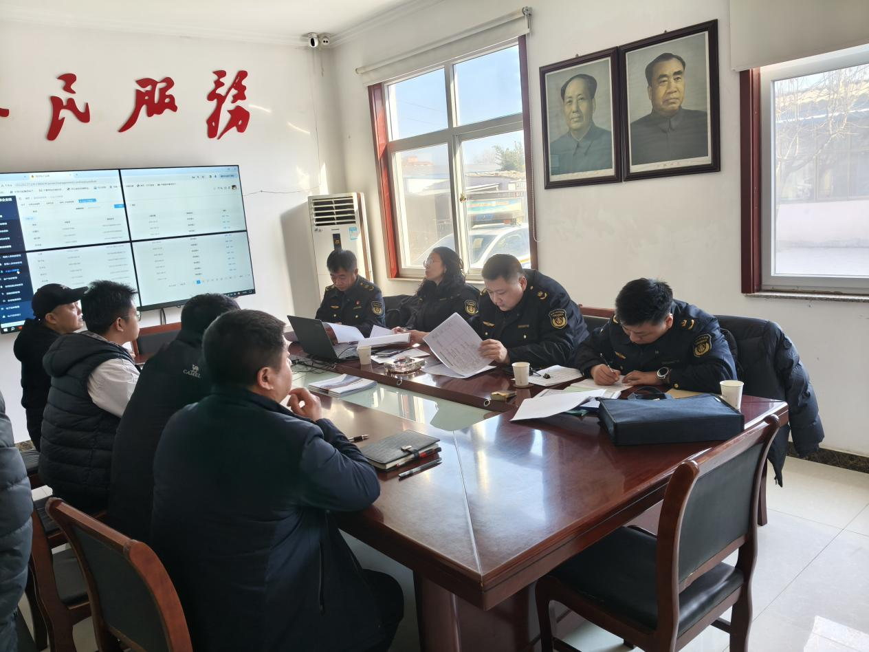 市交通运输综合行政执法支队 对我公司进行安全生产专项检